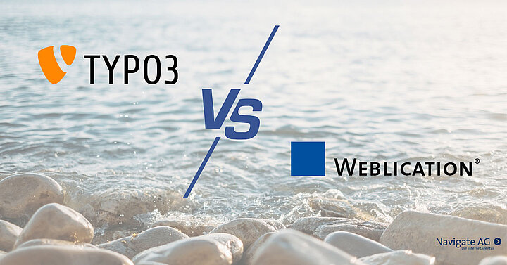 TYPO3 vs. Weblication® CMS TYPO3 vs. Weblication® CMS