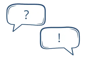 FAQ Speech Bubble