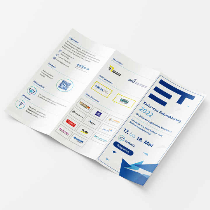 Entwicklertag Karlsruhe Flyer