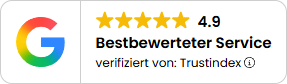Google Top Rated Service verified by Trustindex
