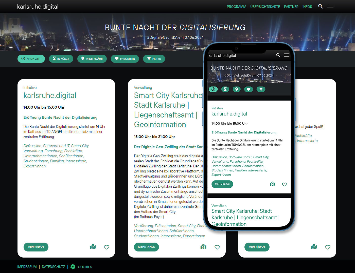 Bunte Nacht der Digitalisierung