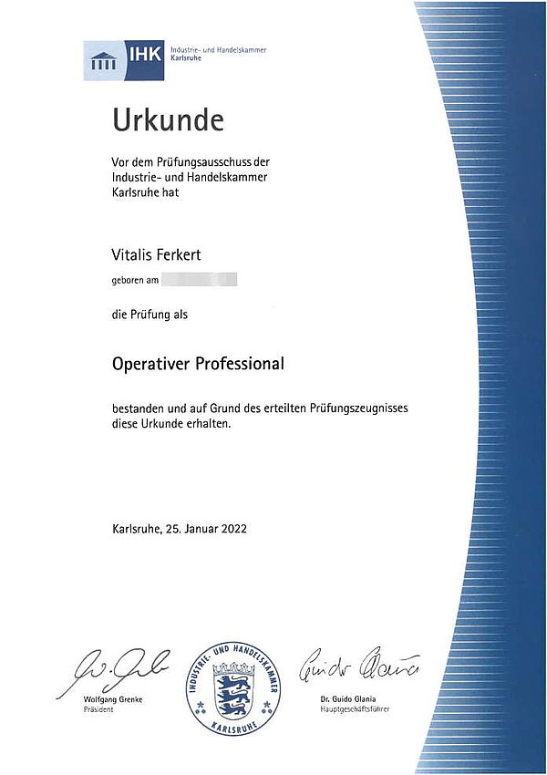 IHK_Urkunde_Operativer_Professional