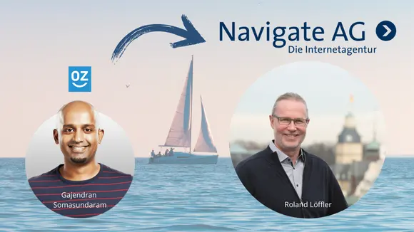 tozen segelt als Navigate weiter in die Zukunft